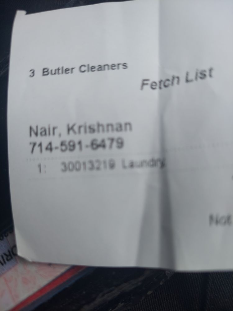 Photo of Butler Cleaners