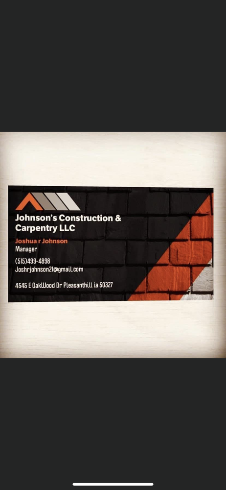 Photo of Johnsonâs Construction & Carpentry