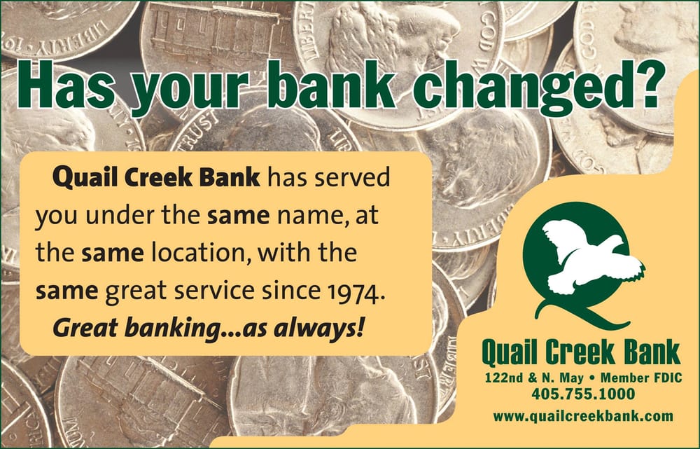 Photo of Quail Creek Bank