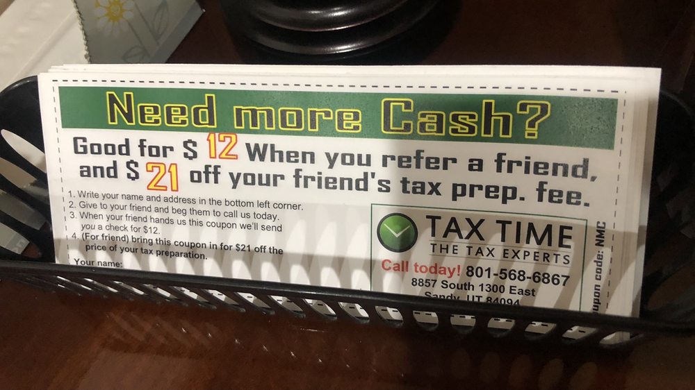 Photo of Tax Time