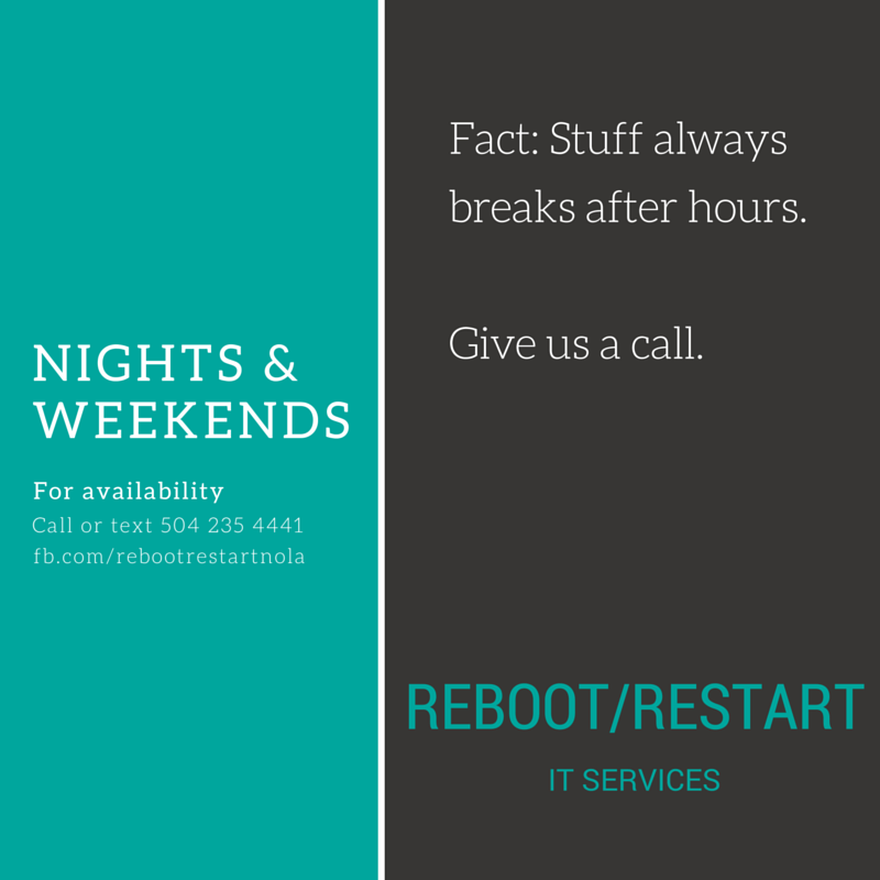 Photo of Reboot Restart