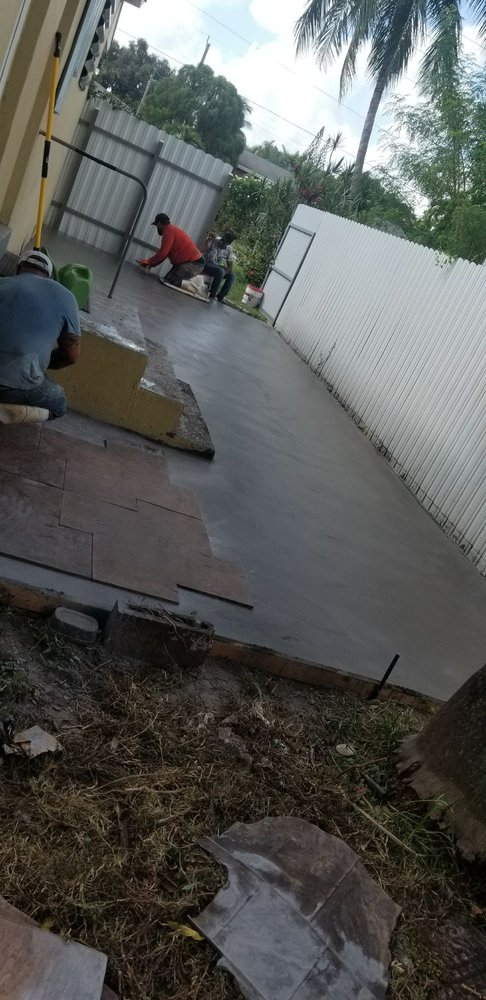 Photo of Lion Finiched Stamped Concrete