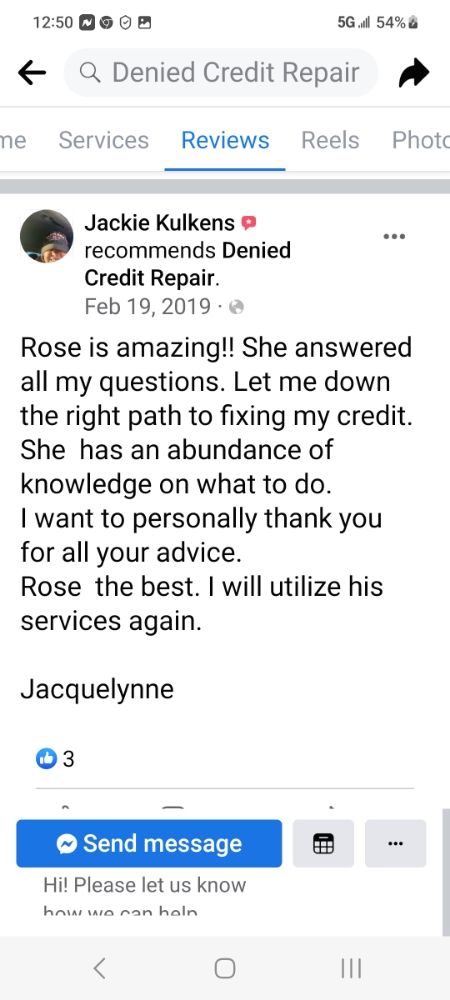 Photo of Denied Credit Repair