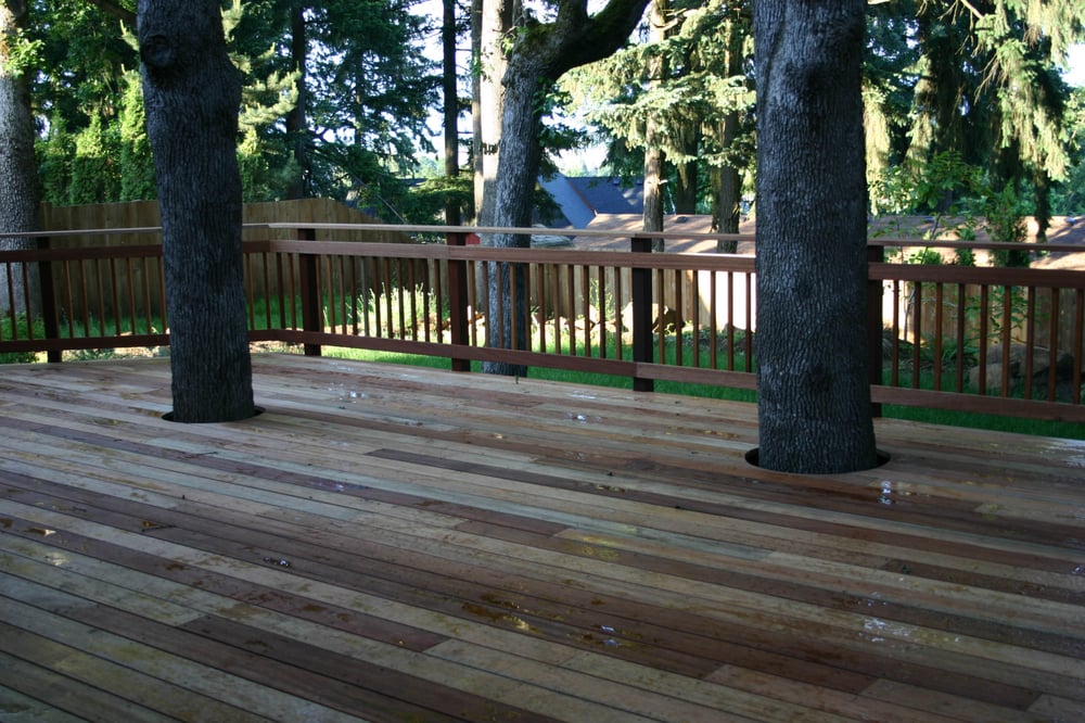 Photo of MBA Deck and Fence