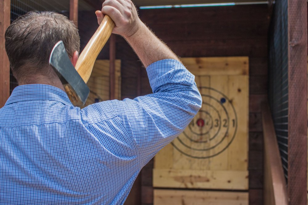 Photo of Axe Throwing at the Stables