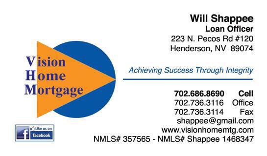 Photo of William Shappee - Vision Home Mortgage