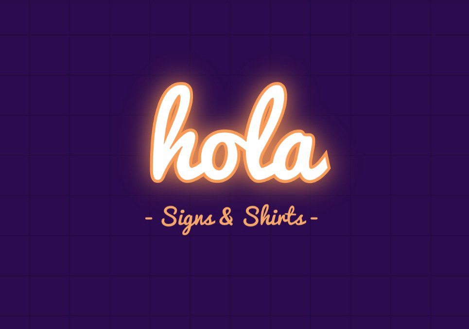 Photo of Hola Signs & Shirts