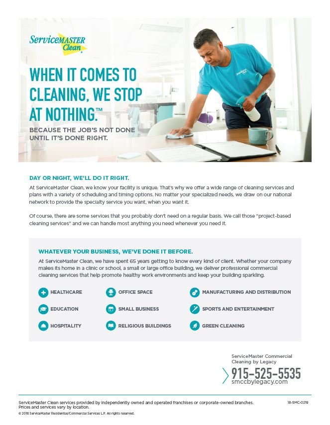 Photo of ServiceMaster Commercial Cleaning by Legacy