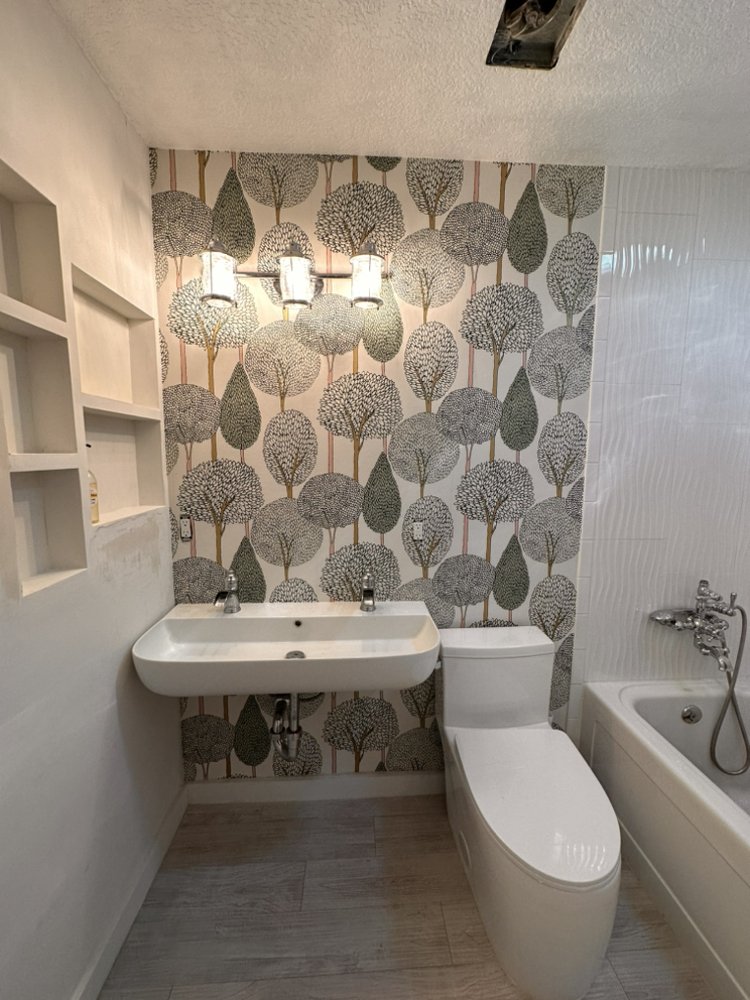 Photo of JC Wallpaper Hanging