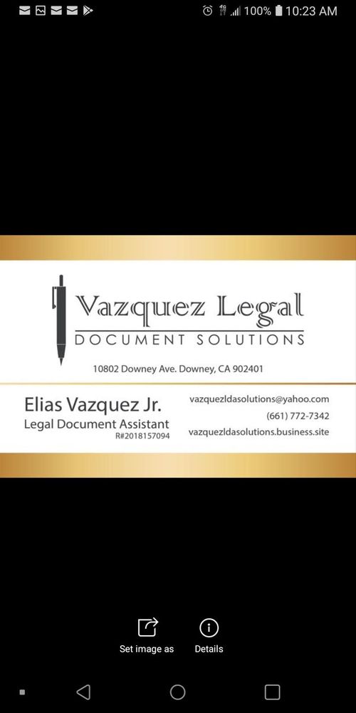 Photo of Vazquez Paralegal Document Solutions