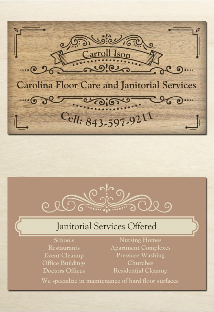 Photo of Carolina floor care and janitorial services