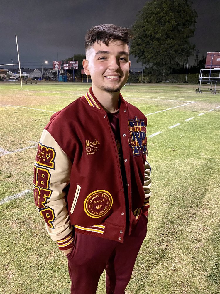 Photo of IDC Embroidery Chenille Chainstitch Letterman Jackets