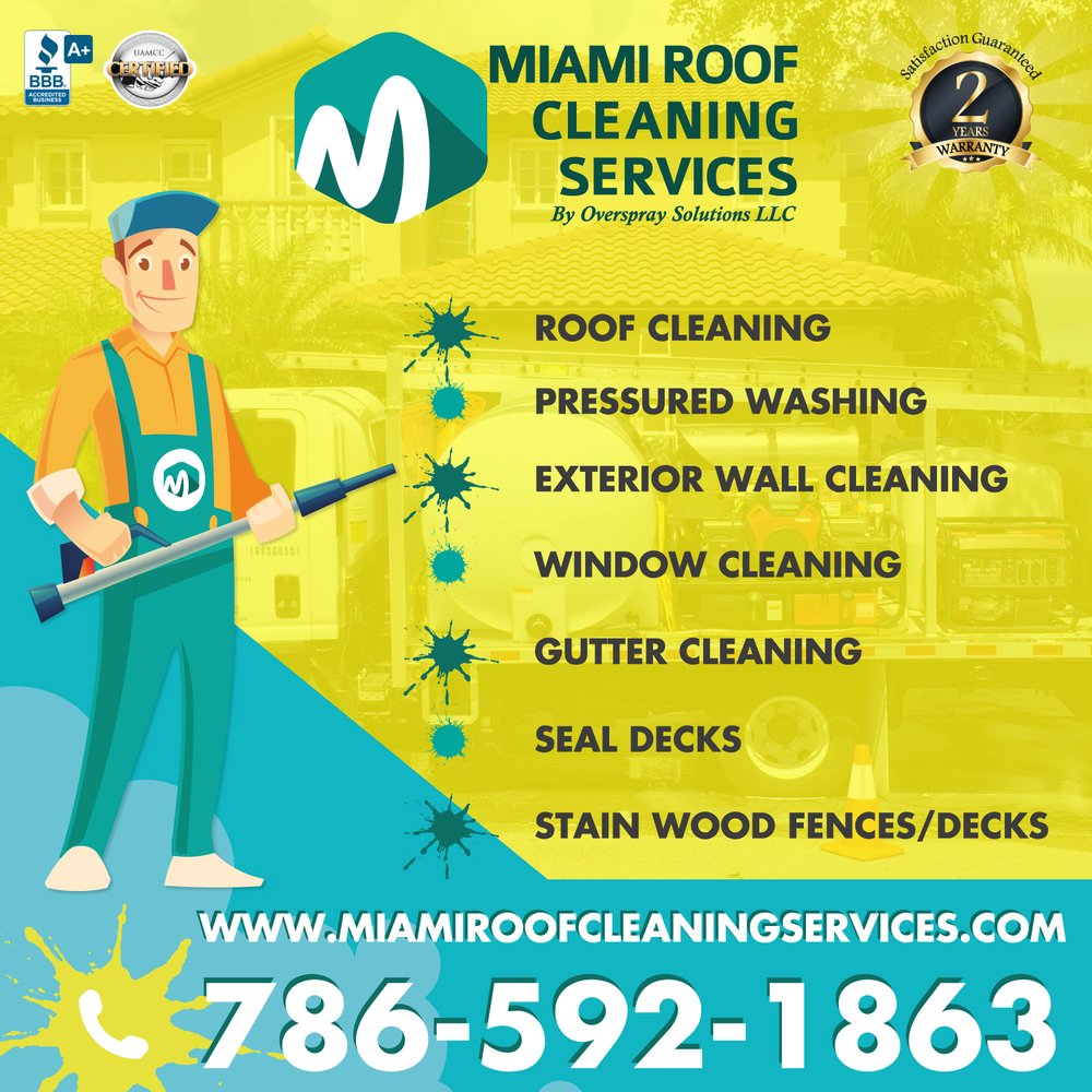 Photo of Miami Roof Cleaning Services