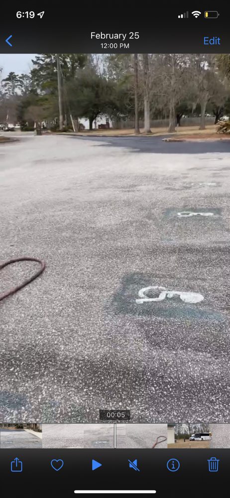 Photo of Mitchell's Asphalt Paving Sealcoating Line Striping