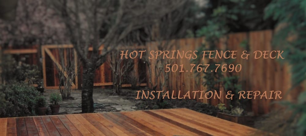 Photo of Hot Springs Fence