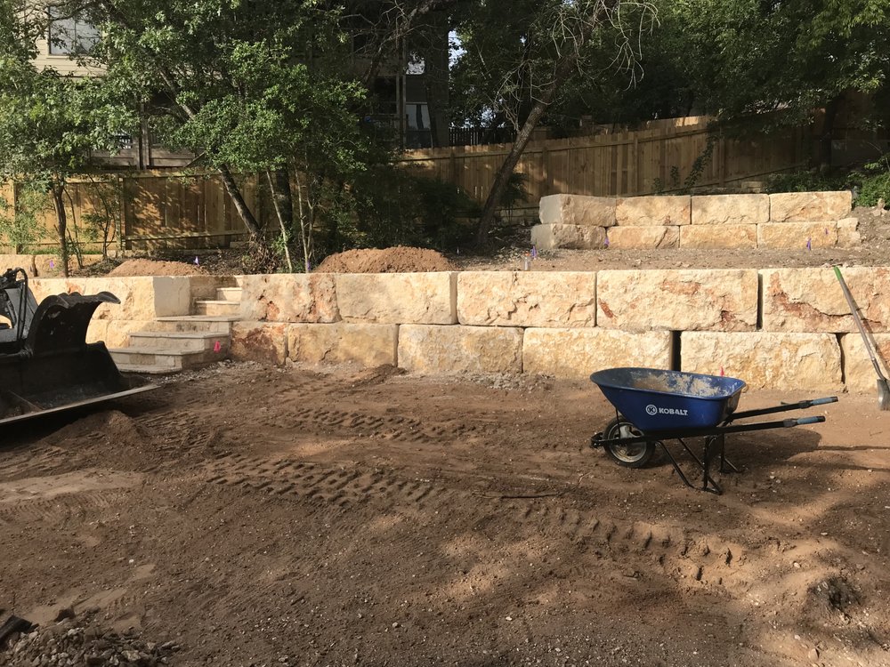 Photo of Hill Country Retaining Walls