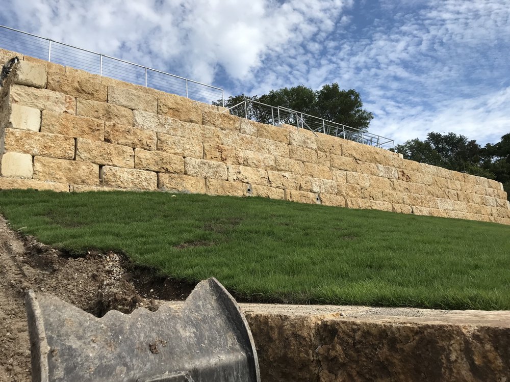 Photo of Hill Country Retaining Walls