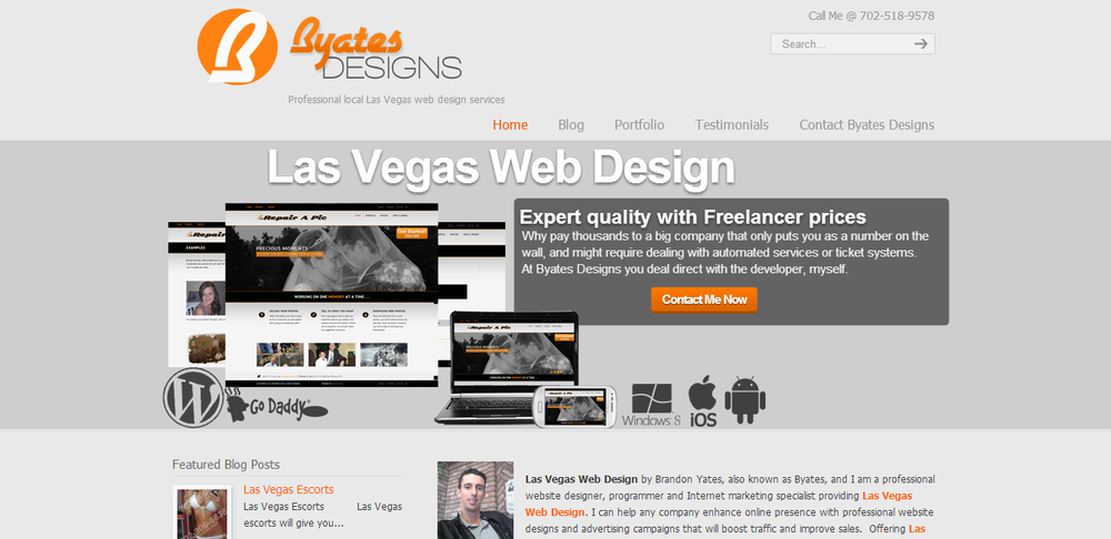 Photo of Website Design by Byates Designs