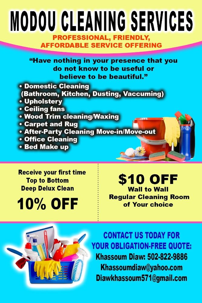 Photo of Modou Cleaning Services