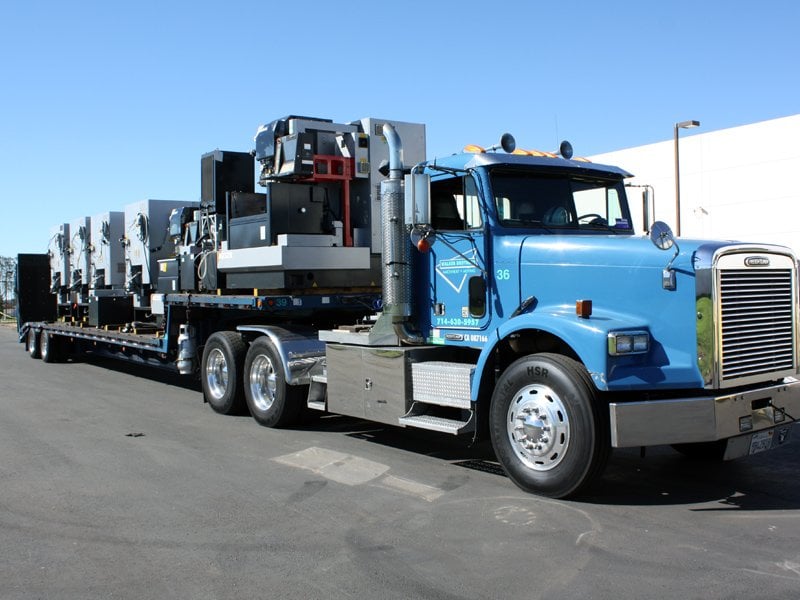 Photo of Walker Brothers Machinery Moving
