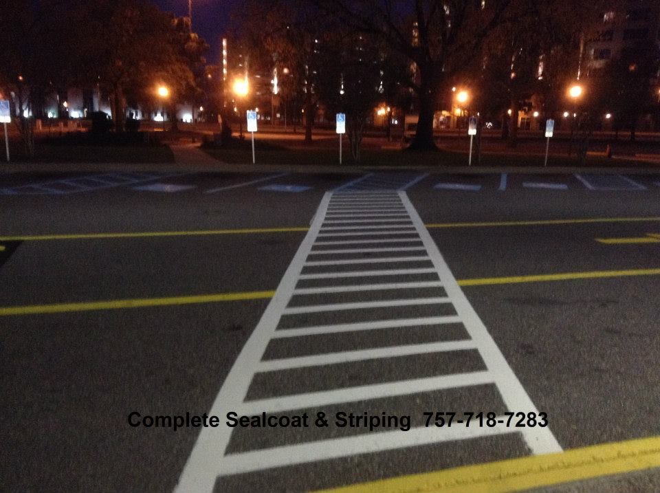 Photo of Complete Sealcoat & Striping