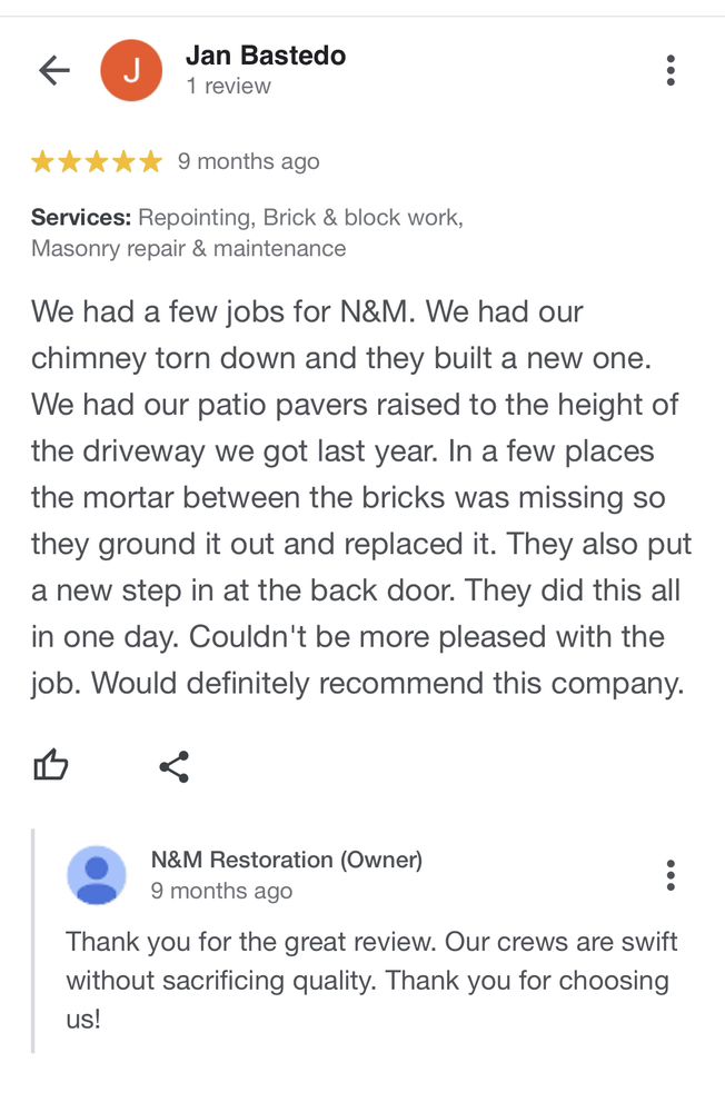 Photo of N&M Restoration