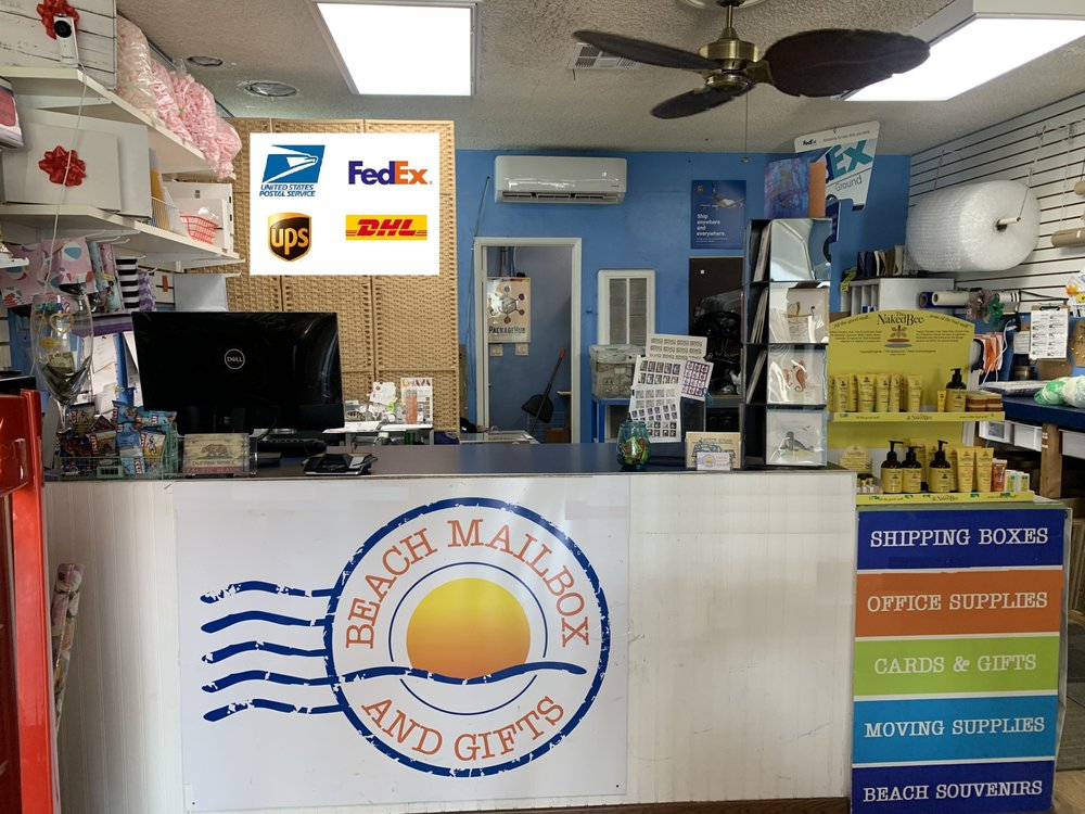 Photo of Beach Mailbox and Gifts