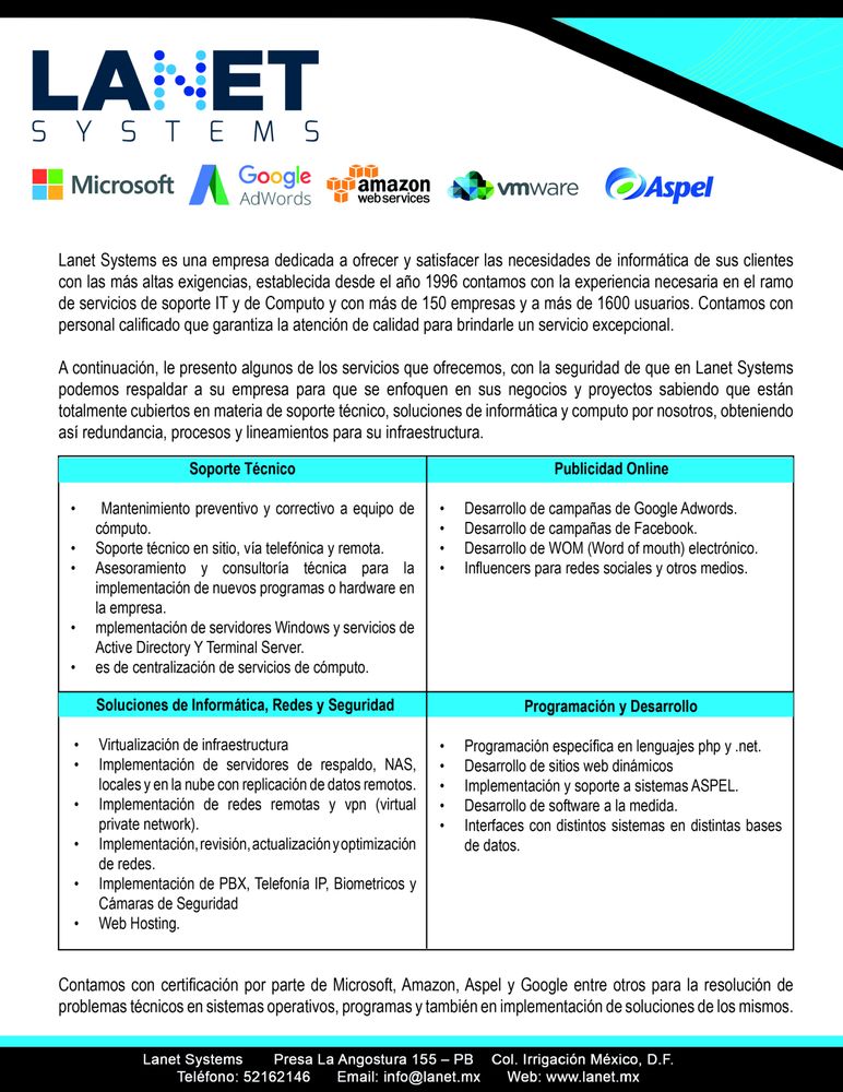 Photo of Lanet Systems