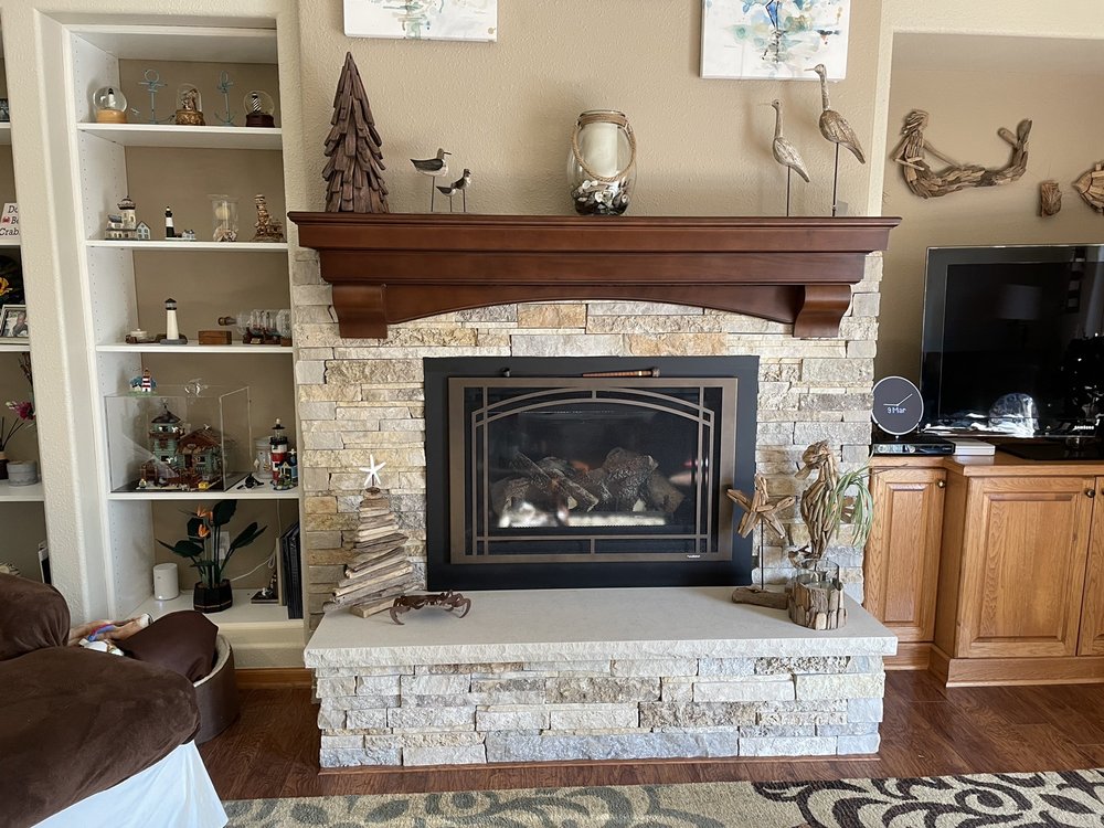 Photo of Alaskan Fireplace