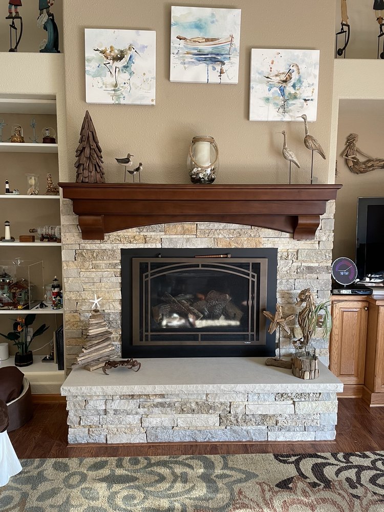 Photo of Alaskan Fireplace