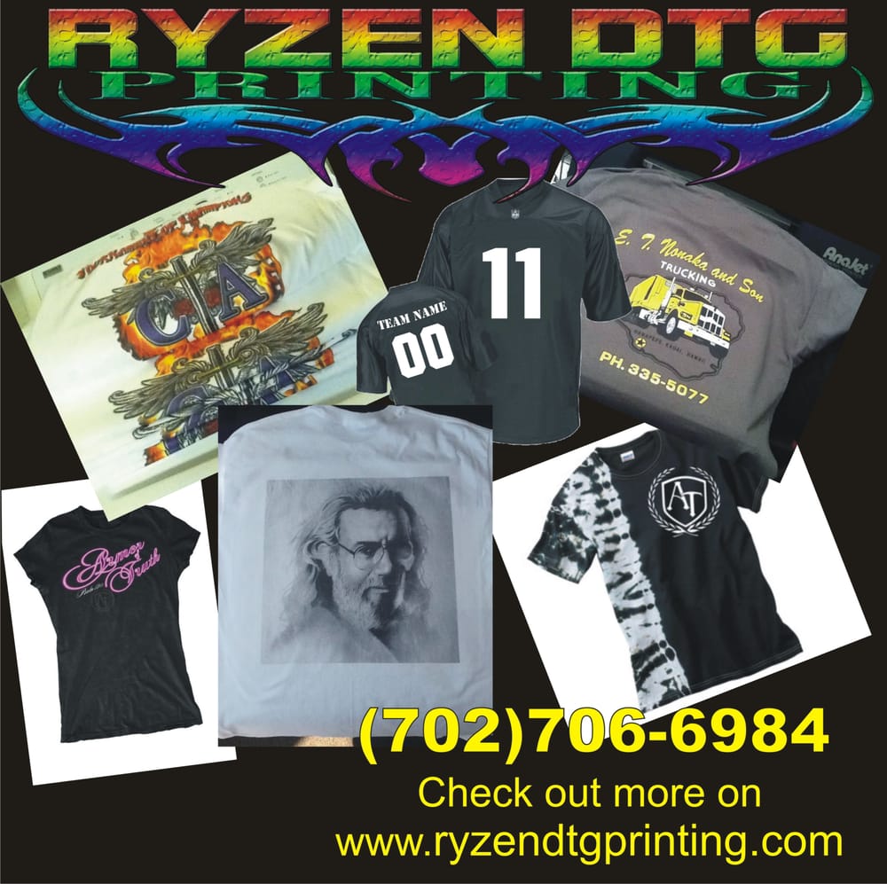 Photo of Ryzen DTG Printing