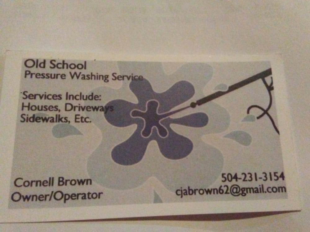 Photo of Old School Pressure Washing Service