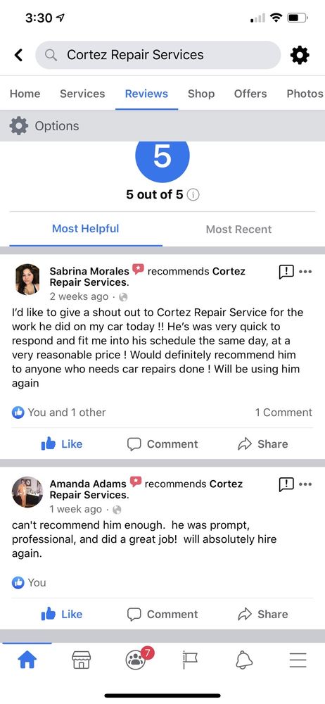 Photo of Cortez Repair Services