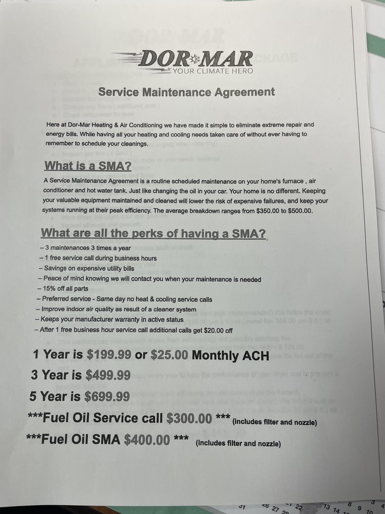 Photo of Dor-Mar Heating & Air Conditioning