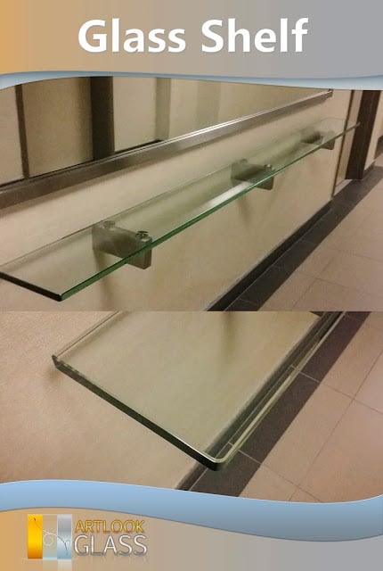 Photo of Custom Glass Shelves