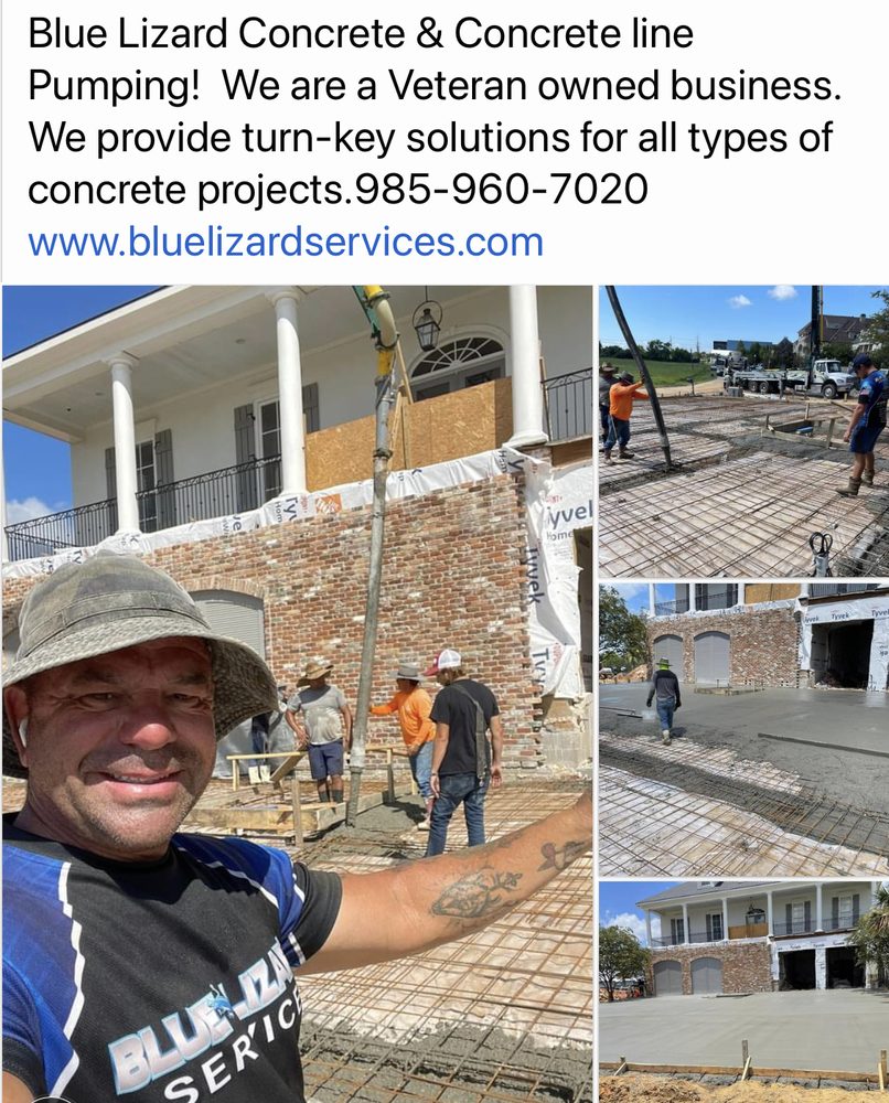 Photo of Blue Lizard concrete Services and concrete Pumping