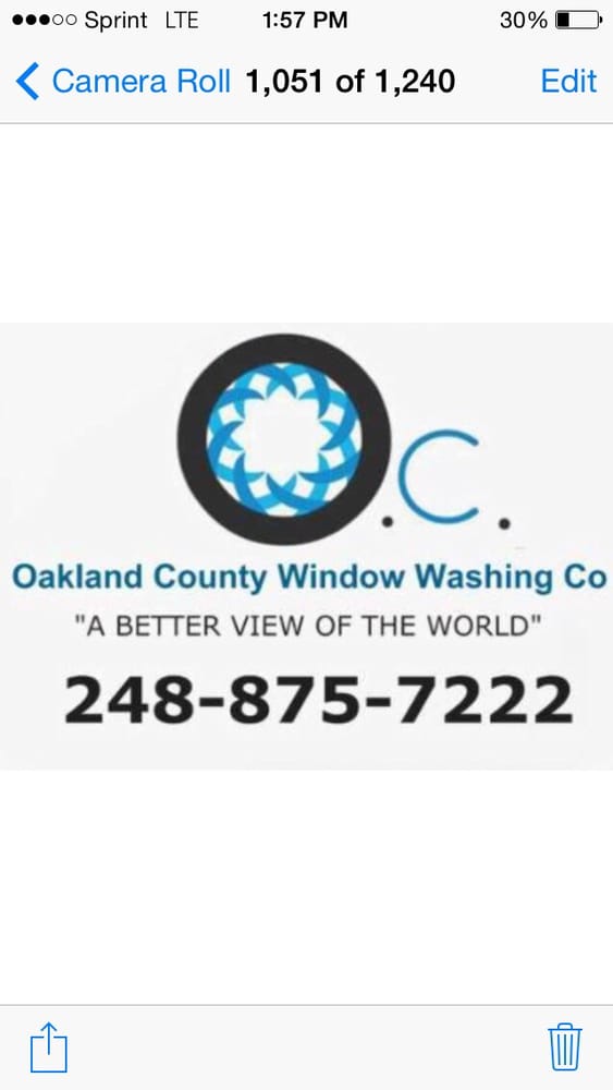 Photo of Oakland County Window Washing