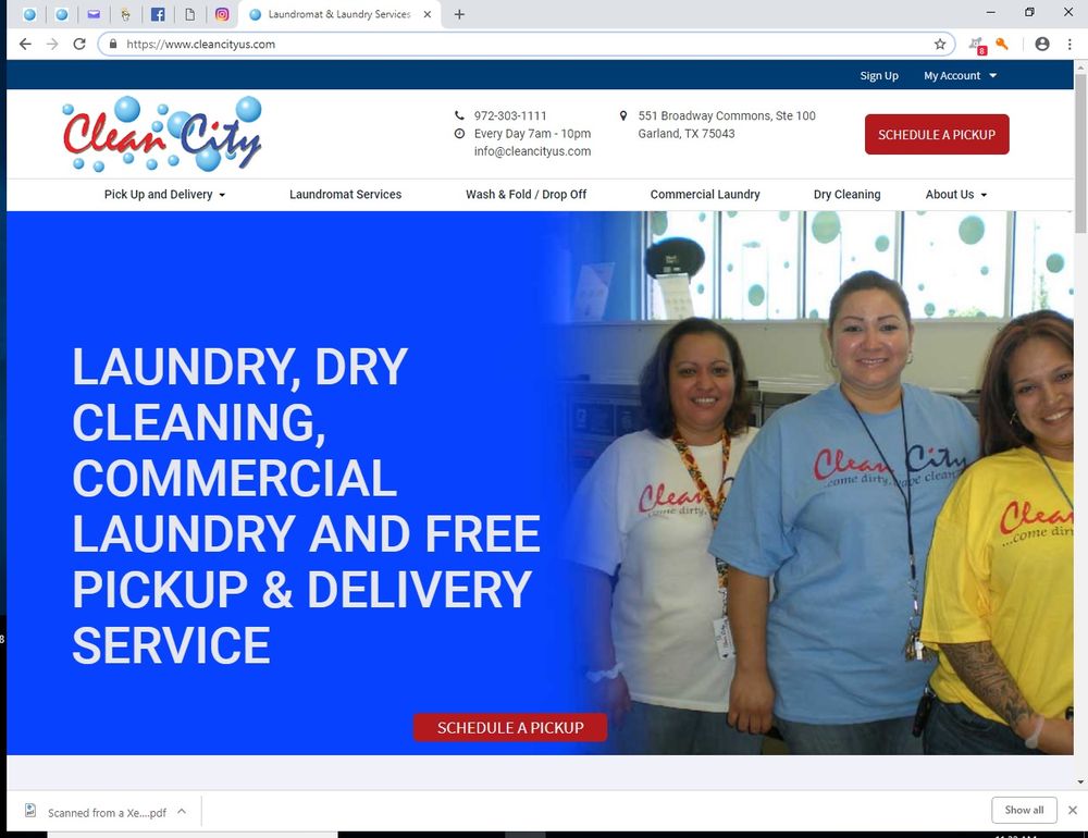 Photo of Clean City Laundromat and Wash & Fold