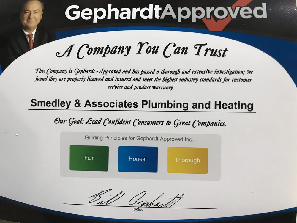 Photo of Smedley & Associates Plumbing, Heating, Air Conditioning