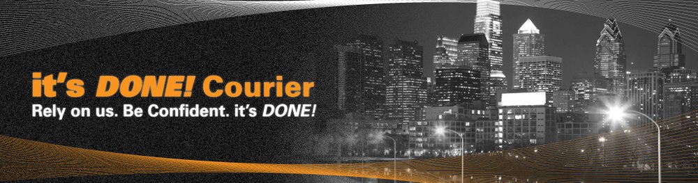 Photo of it's DONE! Courier