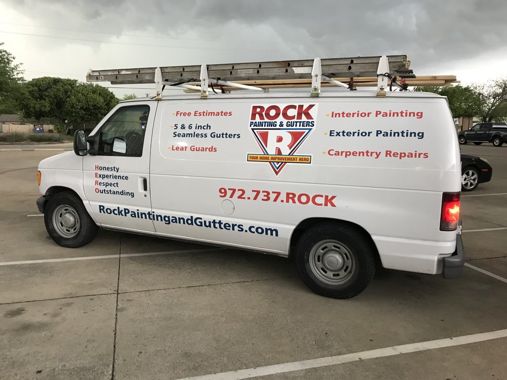 Photo of Rock Painting & Gutters