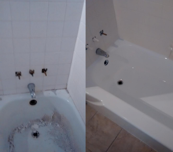 Photo of New Finish Bathtub Restoration