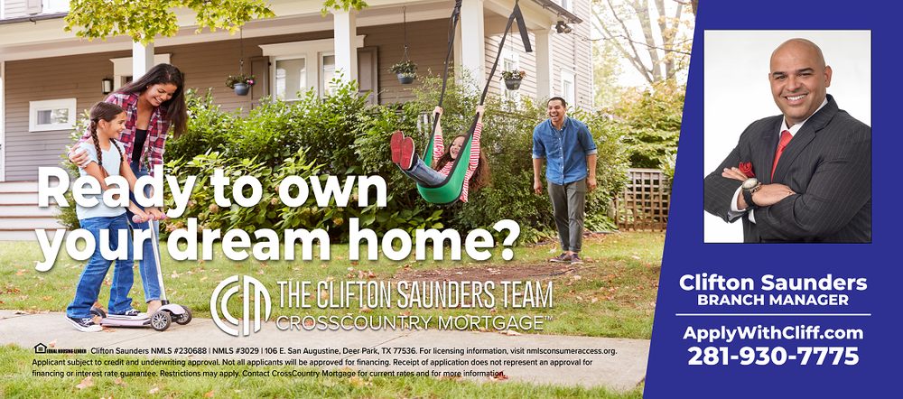 Photo of Cliff Saunders at CrossCountry Mortgage