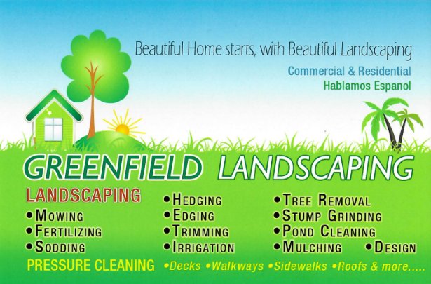 Photo of Greenfield landscaping