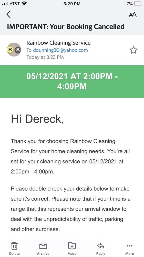 Photo of Rainbow Cleaning Service