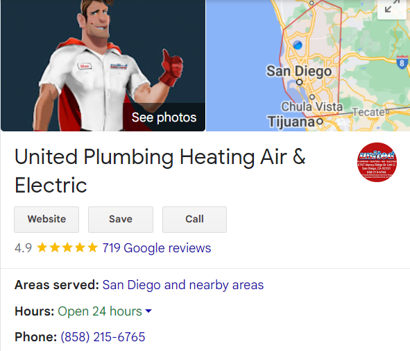 Photo of United Plumbing Heating Air & Electric