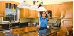 Photo of Lady In White House Cleaning Service