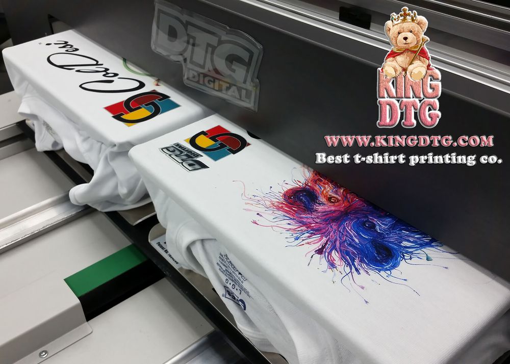 Photo of King DTG Custom T-shirt Printing Service and Screen Printing