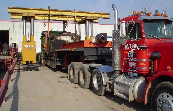 Photo of Big Red Machinery Movers