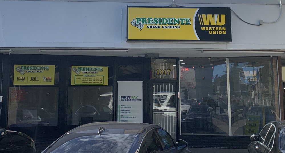Photo of Presidente Check Cashing Corp